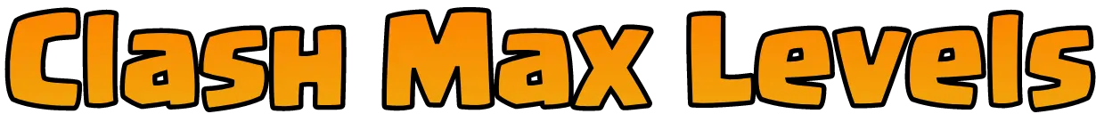 coc max levels logo